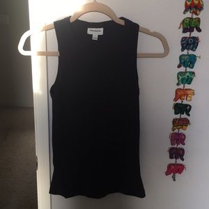 Frank and Oak Navy Rib Tank S